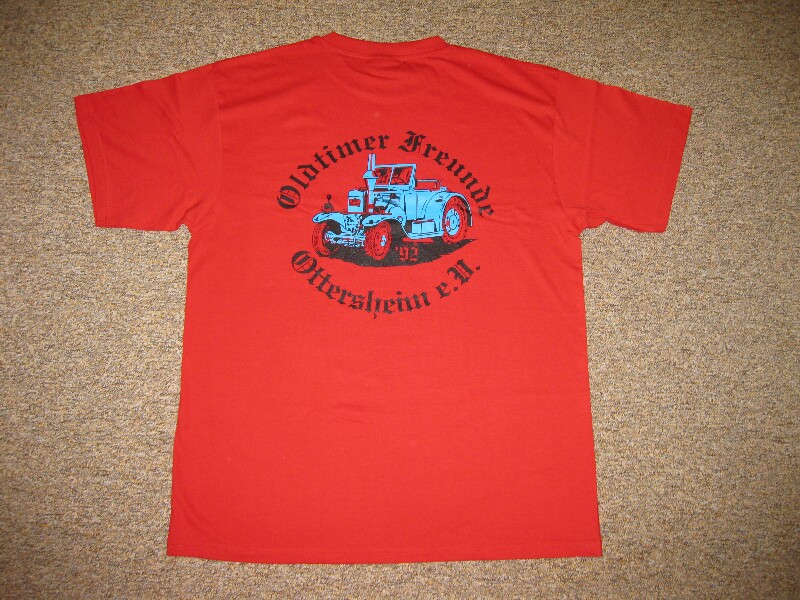 T-Shirt in rot